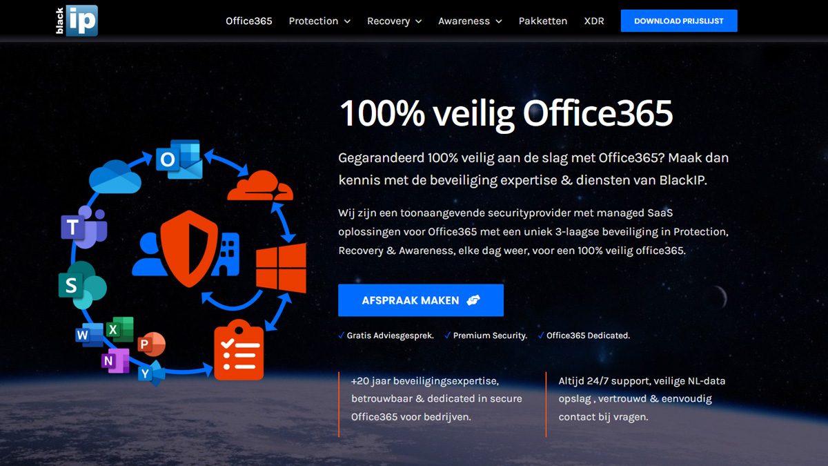 Veilig Office365 met BlackIP